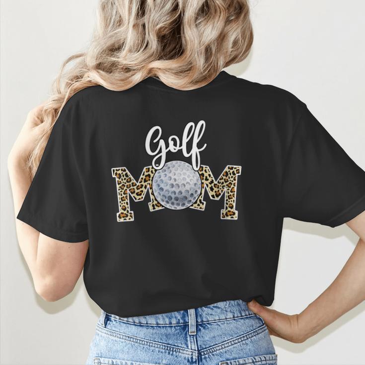 Golf Mom Dance Mom Baseball Mom Mother Day Women's T-Shirt Back Print
