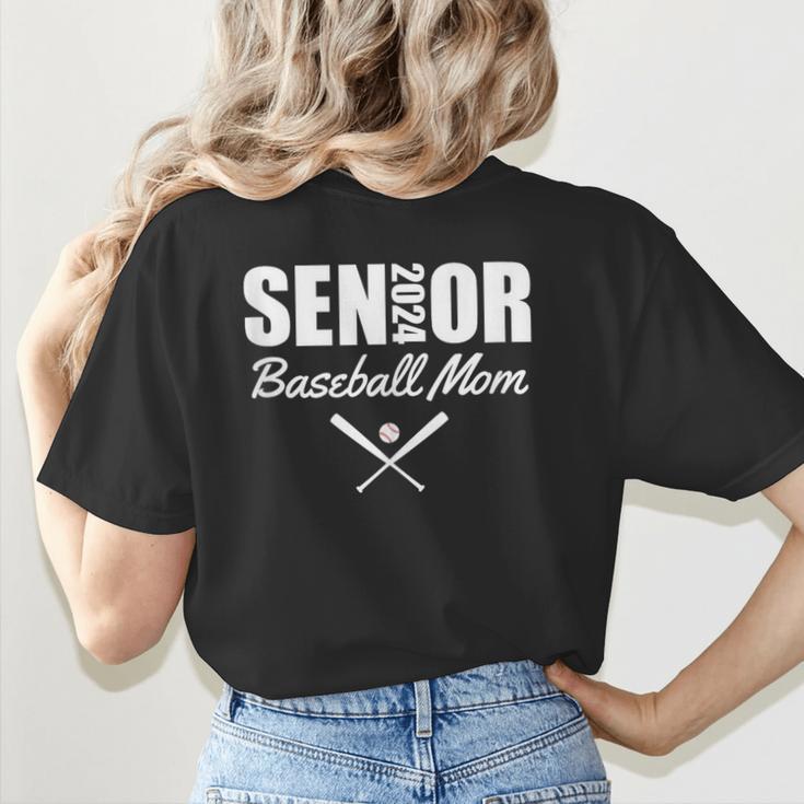 Senior Baseball Mom 2024 Team Parent Helper Class Of 2024 Women's T-Shirt Back Print Senior Baseball Mom 2024 Team Parent Helper Class Of 2024 Women's T-Shirt Back Print