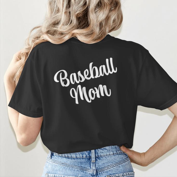 AS Tees Baseball Mom Mama Mommy Mother Women's T-Shirt Back Print AS Tees Baseball Mom Mama Mommy Mother Women's T-Shirt Back Print