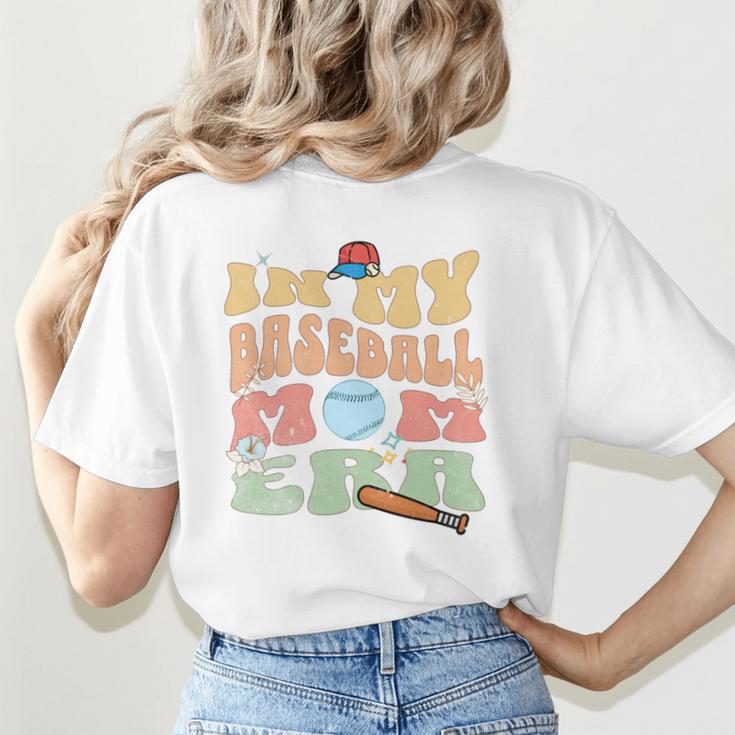 Baseball Mom Celebrate Motherhood In Style Women's T-Shirt Back Print Baseball Mom Celebrate Motherhood In Style Women's T-Shirt Back Print