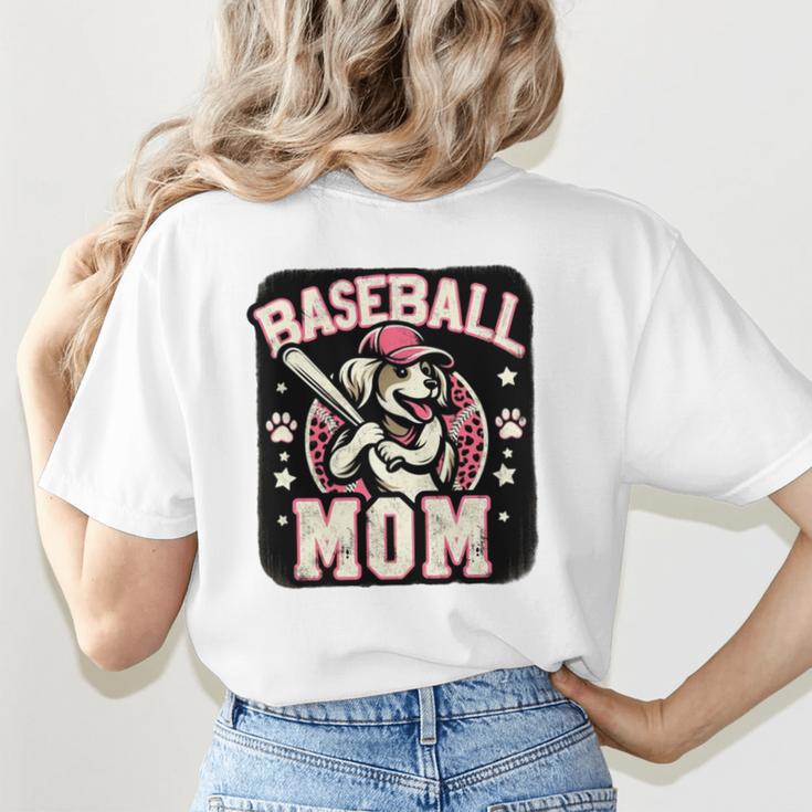 Baseball Mom Dog Mother's In My Baseball Mom Era Women's T-Shirt Back Print Baseball Mom Dog Mother's In My Baseball Mom Era Women's T-Shirt Back Print