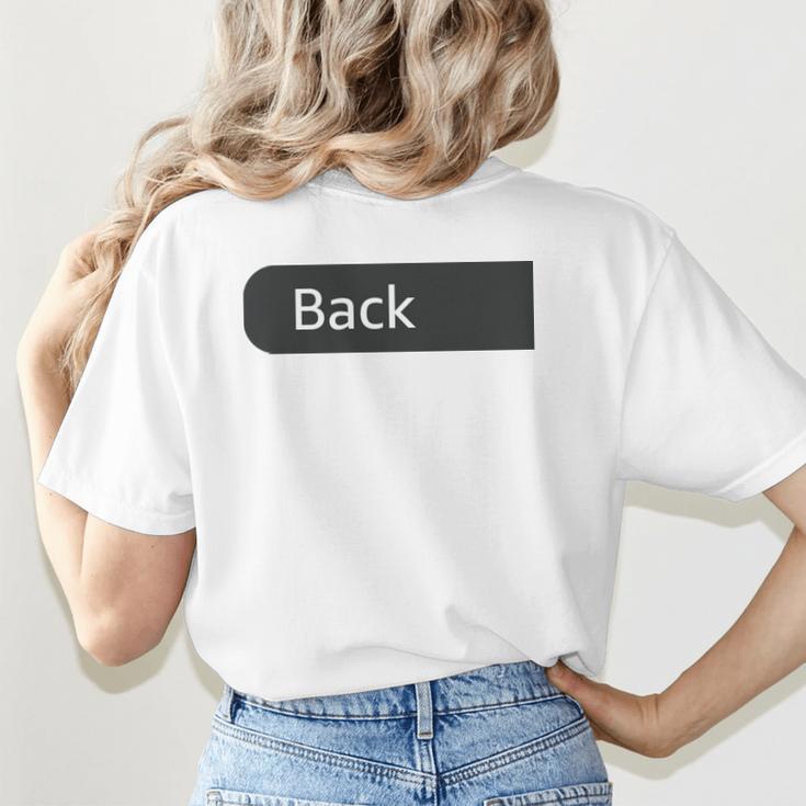 Baseball Mom Moms Against Baseball Pants On Back Women's T-Shirt Back Print Baseball Mom Moms Against Baseball Pants On Back Women's T-Shirt Back Print