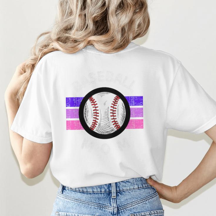 Baseball Mom Sports Mom Proud Baseball Mom Premium Women's T-Shirt Back Print Baseball Mom Sports Mom Proud Baseball Mom Premium Women's T-Shirt Back Print