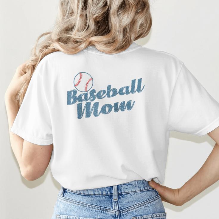 Baseball Mom Team Ball Sports Fan Raglan Baseball Tee Women's T-Shirt Back Print Baseball Mom Team Ball Sports Fan Raglan Baseball Tee Women's T-Shirt Back Print