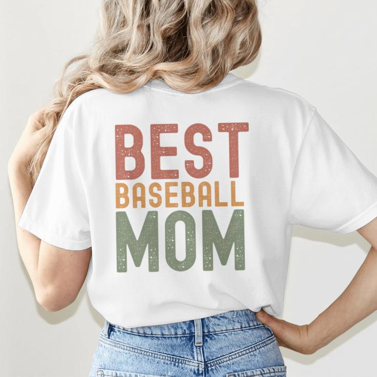 Best Baseball Mom Sports Cute Moms Day Premium Women's T-Shirt Back Print Best Baseball Mom Sports Cute Moms Day Premium Women's T-Shirt Back Print