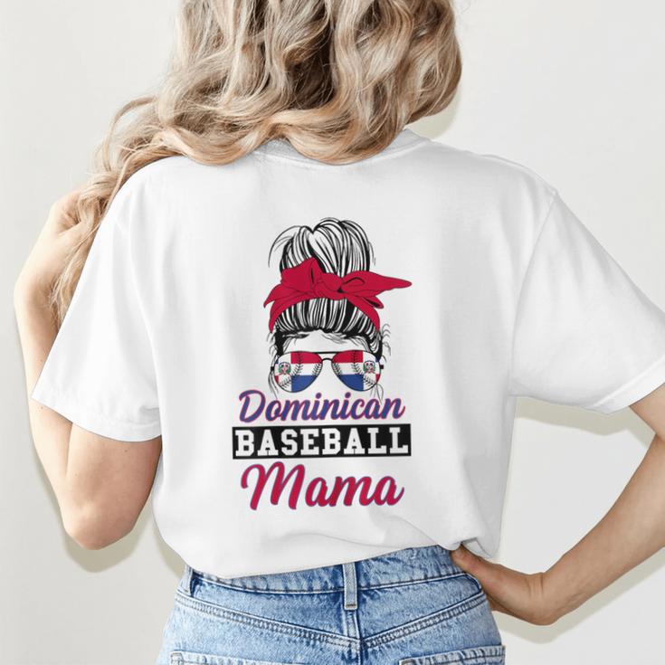Dominican Baseball Mama Quote For a Dominican Baseball Mom Women's T-Shirt Back Print Dominican Baseball Mama Quote For a Dominican Baseball Mom Women's T-Shirt Back Print