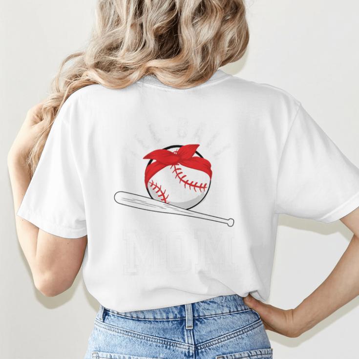 T-Ball Baseball Mom Teeball Mom Mother's Day 2024 Premium Women's T-Shirt Back Print T-Ball Baseball Mom Teeball Mom Mother's Day 2024 Premium Women's T-Shirt Back Print