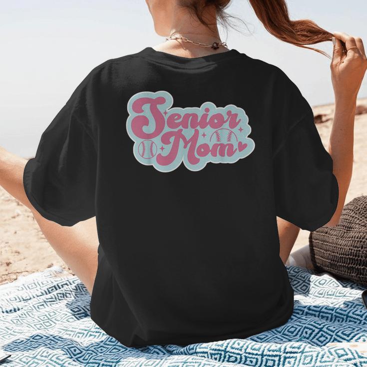 Baseball Mama Senior 2024 Class Of 24 Baseball Mom Graduate Women's T-Shirt Back Print Baseball Mama Senior 2024 Class Of 24 Baseball Mom Graduate Women's T-Shirt Back Print