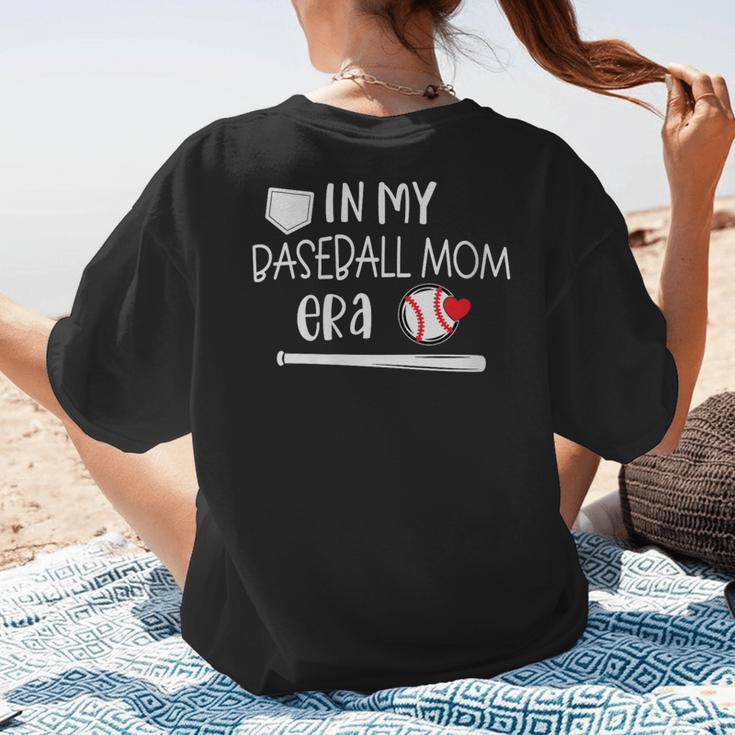 Baseball Mom 2024 In My Baseball Mom Era Gameday Women's T-Shirt Back Print Baseball Mom 2024 In My Baseball Mom Era Gameday Women's T-Shirt Back Print
