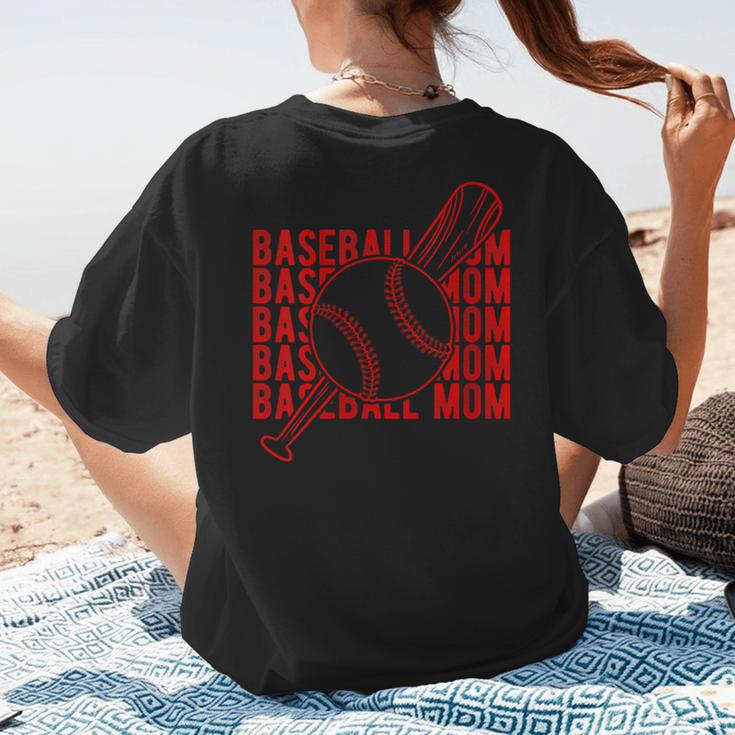 Baseball Mom Homerun Best Mom Sport Player Women's T-Shirt Back Print Baseball Mom Homerun Best Mom Sport Player Women's T-Shirt Back Print