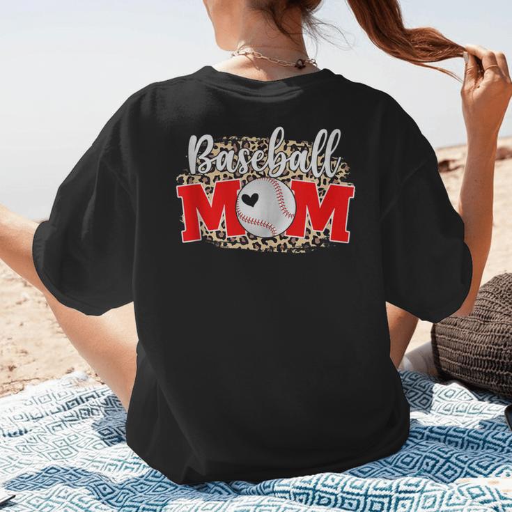 Baseball Mom Mother's Day For Mom Game Day Outfit Women's T-Shirt Back Print Baseball Mom Mother's Day For Mom Game Day Outfit Women's T-Shirt Back Print