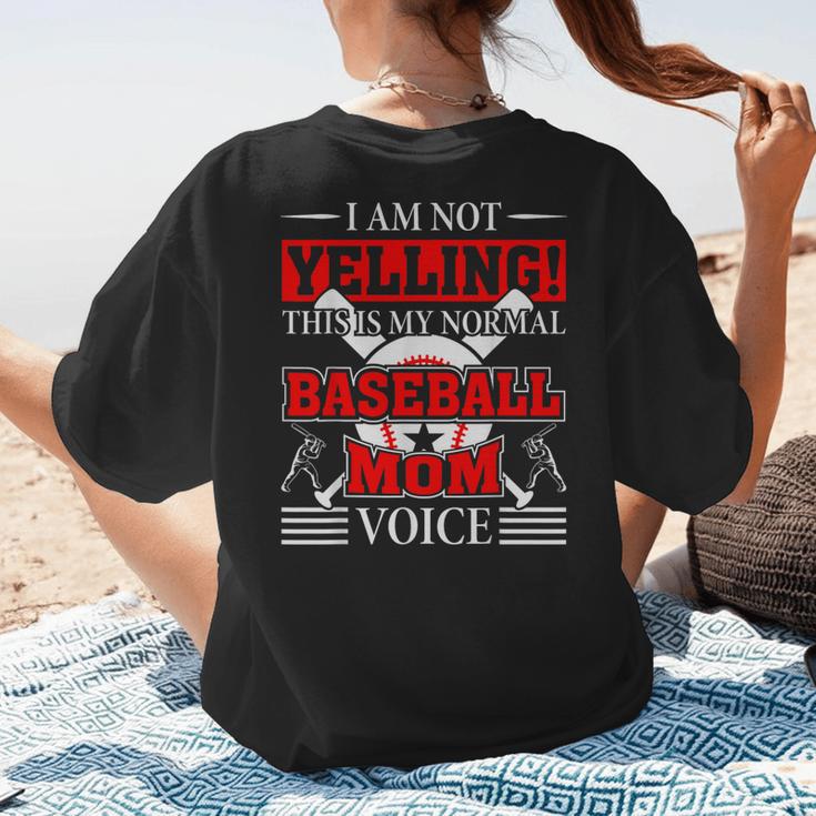 Baseball Mom Baseball Player Baseball Women's T-Shirt Back Print Baseball Mom Baseball Player Baseball Women's T-Shirt Back Print