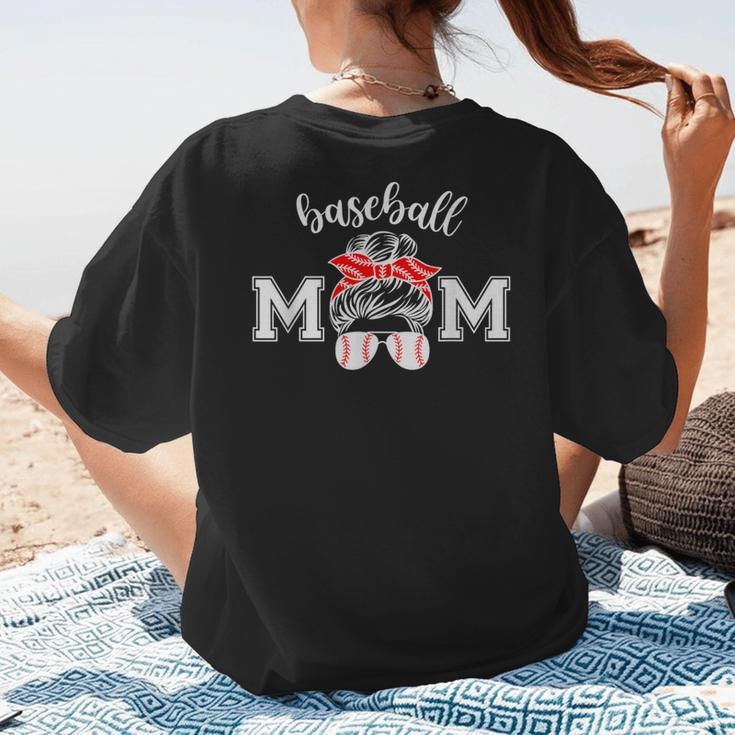 Baseball Mom Tee Baseball Mom Women's T-Shirt Back Print Baseball Mom Tee Baseball Mom Women's T-Shirt Back Print