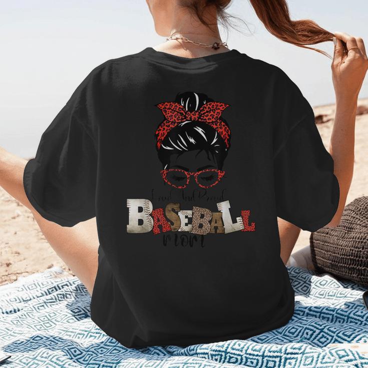 I Am Baseball Mom Women's T-Shirt Back Print I Am Baseball Mom Women's T-Shirt Back Print