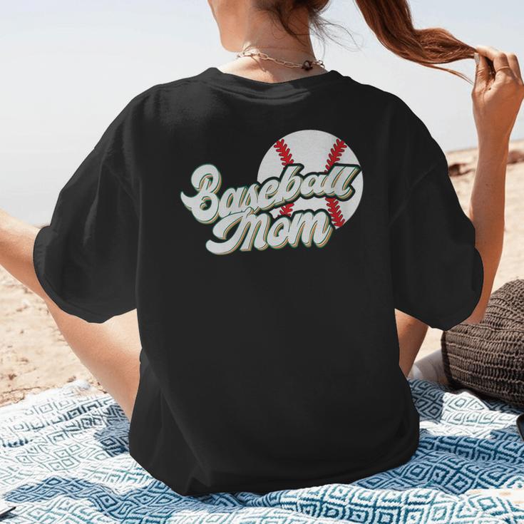 Baseball Mom's Favorite Game Day Women's T-Shirt Back Print Baseball Mom's Favorite Game Day Women's T-Shirt Back Print