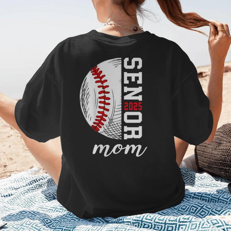 Class Of 2025 Senior 2025 Baseball Mom 2025 Women's T-Shirt Back Print Class Of 2025 Senior 2025 Baseball Mom 2025 Women's T-Shirt Back Print
