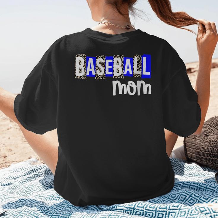Custom Hustle Tball Tee Ball Womens Baseball Mom Women's T-Shirt Back Print