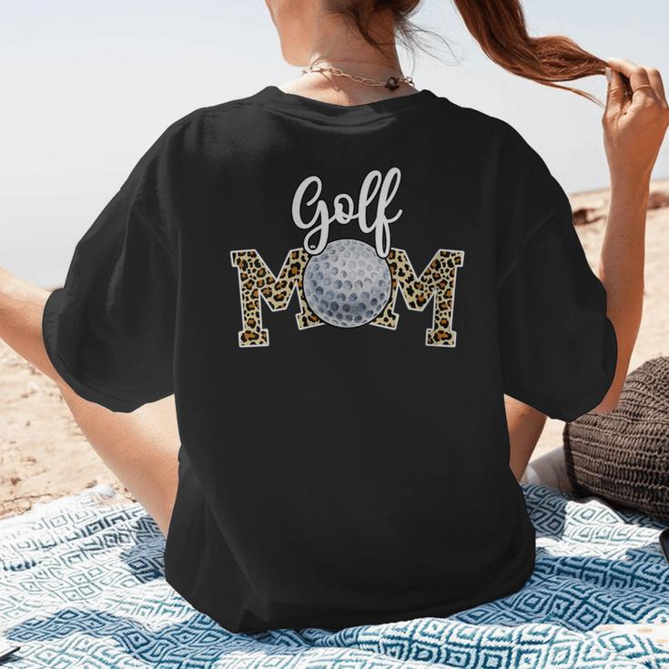 Golf Mom Dance Mom Baseball Mom Mother Day Women's T-Shirt Back Print