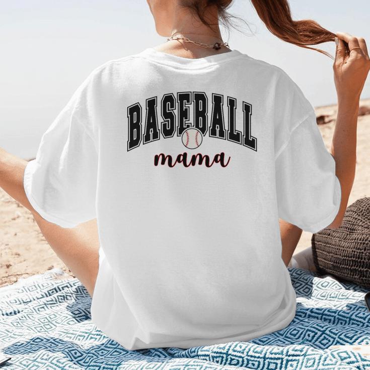 Baseball Mama Cute Women Team Mom Or Baseball Mom Sports Premium Women's T-Shirt Back Print Baseball Mama Cute Women Team Mom Or Baseball Mom Sports Premium Women's T-Shirt Back Print