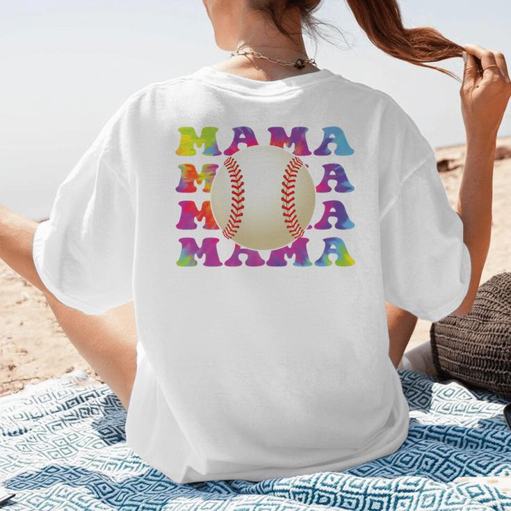Baseball Mama Sport Women Proud Baseball Mom Premium Women's T-Shirt Back Print Baseball Mama Sport Women Proud Baseball Mom Premium Women's T-Shirt Back Print