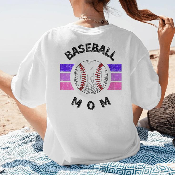 Baseball Mom Sports Mom Proud Baseball Mom Women's T-Shirt Back Print Baseball Mom Sports Mom Proud Baseball Mom Women's T-Shirt Back Print