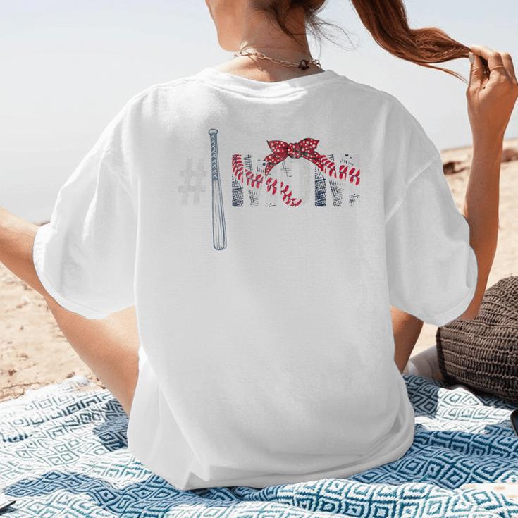 Number One Baseball Mom For Mothers Day Baseball Mommy Premium Women's T-Shirt Back Print Number One Baseball Mom For Mothers Day Baseball Mommy Premium Women's T-Shirt Back Print