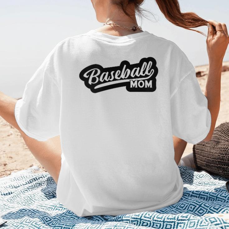 Women's Baseball Softball Baseball Mom Baseball Women's T-Shirt Back Print Women's Baseball Softball Baseball Mom Baseball Women's T-Shirt Back Print