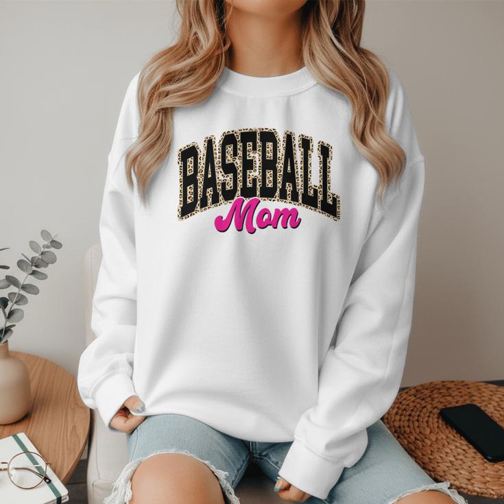 Baseball Mom Leopard Baseball Mama Life Girls Women Baller Premium Women Crewneck Sweatshirt Baseball Mom Leopard Baseball Mama Life Girls Women Baller Premium Women Crewneck Sweatshirt