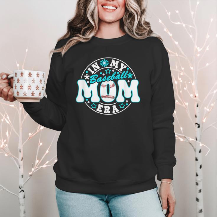 Baseball Mom Era Game Day Women's Women Crewneck Sweatshirt