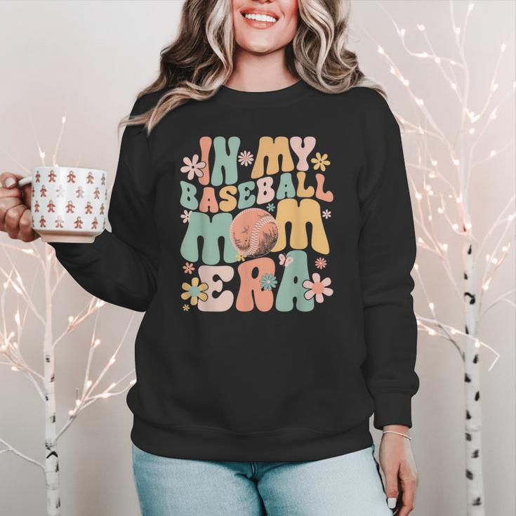 In My Baseball Mom Era Women Crewneck Sweatshirt In My Baseball Mom Era Women Crewneck Sweatshirt