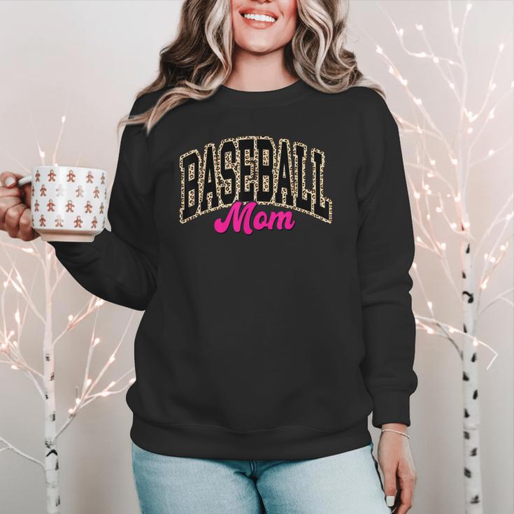 Baseball Mom Leopard Baseball Mama Life Girls Women Baller Women Crewneck Sweatshirt Baseball Mom Leopard Baseball Mama Life Girls Women Baller Women Crewneck Sweatshirt