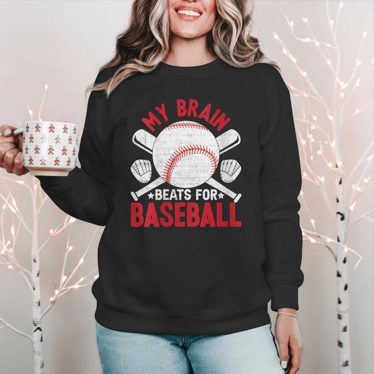 Baseball Mom Meme Quote Women Crewneck Sweatshirt Baseball Mom Meme Quote Women Crewneck Sweatshirt