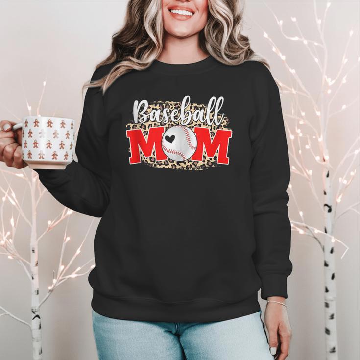 Baseball Mom Mother's Day For Mom Game Day Outfit Women Crewneck Sweatshirt Baseball Mom Mother's Day For Mom Game Day Outfit Women Crewneck Sweatshirt