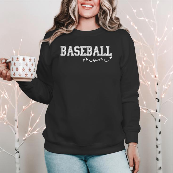 Baseball Mom Tee Mother's Day Family Baseball Women Crewneck Sweatshirt Baseball Mom Tee Mother's Day Family Baseball Women Crewneck Sweatshirt