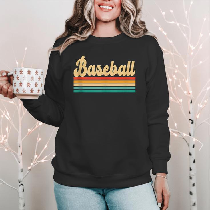 Baseball Player Sports Baseball Mom Baseball Coach Women Crewneck Sweatshirt