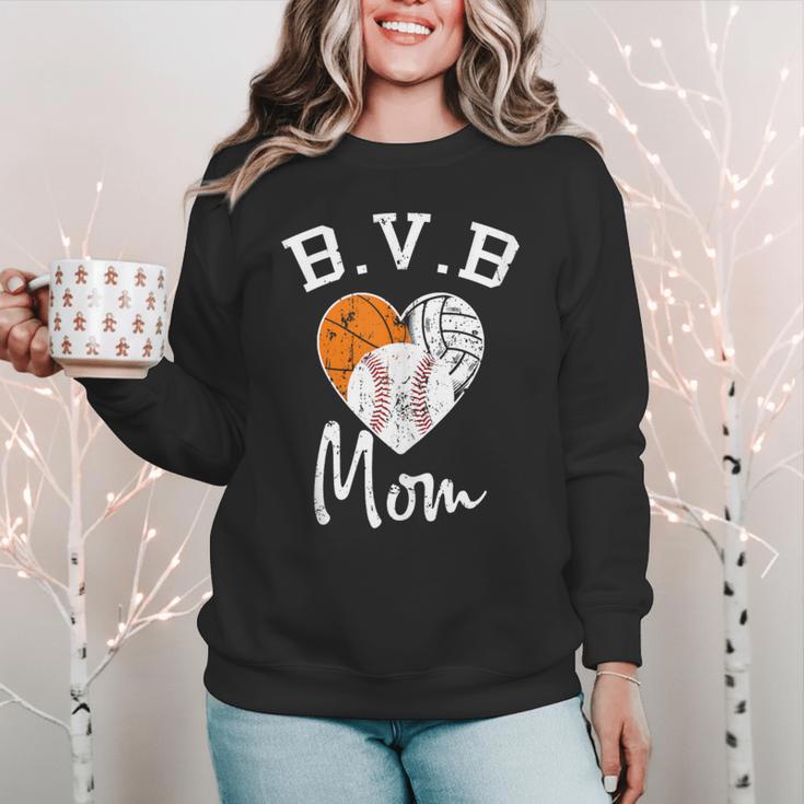 Basketball Volleyball Baseball Mom For Women Women Crewneck Sweatshirt