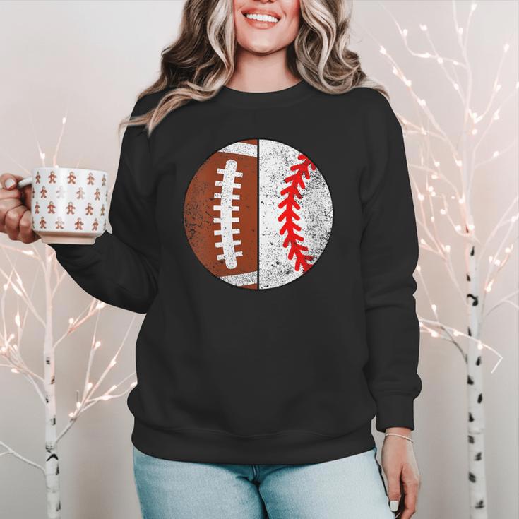 Football Baseball Player Football Baseball Mom Women Crewneck Sweatshirt Football Baseball Player Football Baseball Mom Women Crewneck Sweatshirt