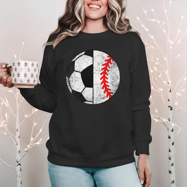 Soccer Baseball Player Soccer Baseball Mom Women Crewneck Sweatshirt Soccer Baseball Player Soccer Baseball Mom Women Crewneck Sweatshirt