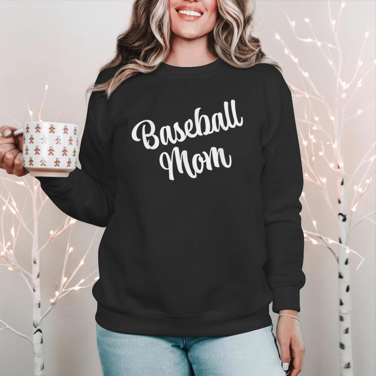 AS Tees Baseball Mom Mama Mommy Mother Women Crewneck Sweatshirt