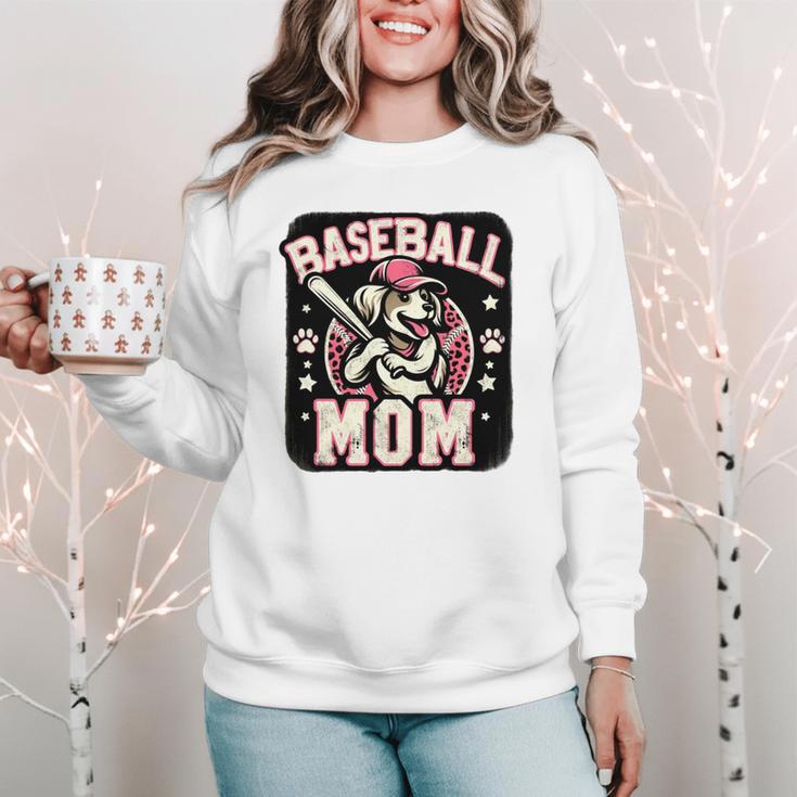 Baseball Mom Dog Mother's In My Baseball Mom Era Women Crewneck Sweatshirt Baseball Mom Dog Mother's In My Baseball Mom Era Women Crewneck Sweatshirt