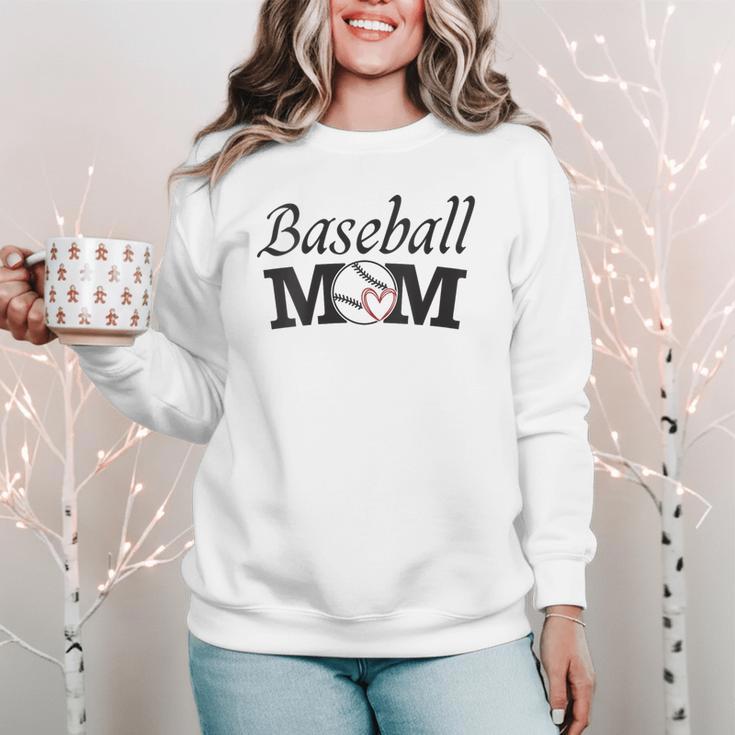 Baseball Mom Mother`s Day Women Crewneck Sweatshirt Baseball Mom Mother`s Day Women Crewneck Sweatshirt