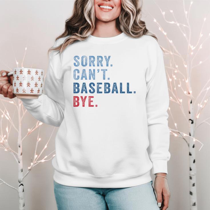 Sorry Can't Baseball Bye Baseball Mom Men Women Kids Premium Women Crewneck Sweatshirt Sorry Can't Baseball Bye Baseball Mom Men Women Kids Premium Women Crewneck Sweatshirt