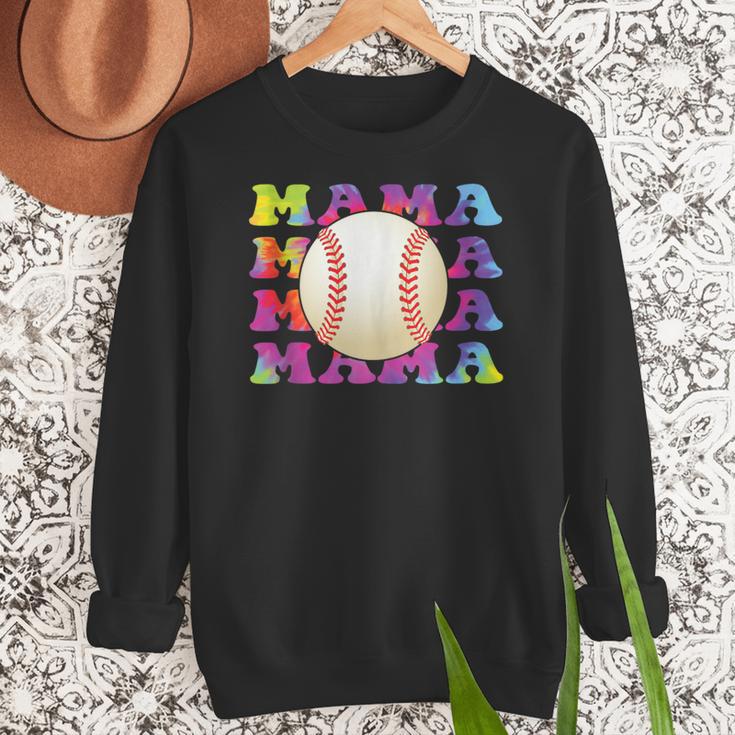 Baseball Mama Sport Women Proud Baseball Mom Women Crewneck Sweatshirt