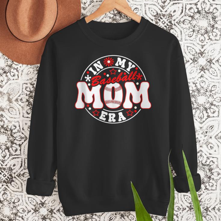 Baseball Mom Era For Women Player Mother Women Crewneck Sweatshirt