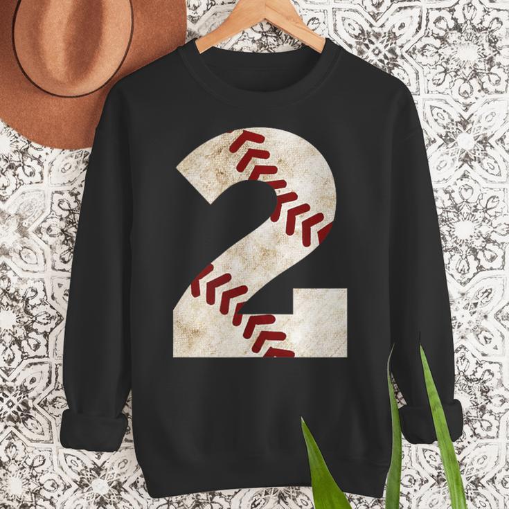 Baseball Mom Baseball Parent Number Two Baseball Gear 2 Women Crewneck Sweatshirt Baseball Mom Baseball Parent Number Two Baseball Gear 2 Women Crewneck Sweatshirt