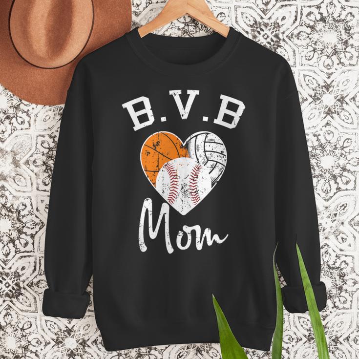 Basketball Volleyball Baseball Mom For Women Women Crewneck Sweatshirt