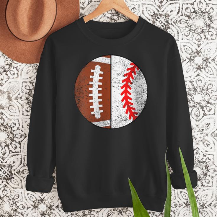 Football Baseball Player Football Baseball Mom Women Crewneck Sweatshirt Football Baseball Player Football Baseball Mom Women Crewneck Sweatshirt