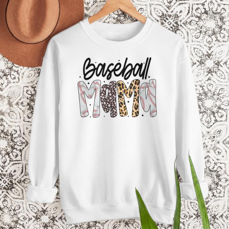 Baseball Mama Coquette Mother's Day Baseball Mom Vintage Women Crewneck Sweatshirt Baseball Mama Coquette Mother's Day Baseball Mom Vintage Women Crewneck Sweatshirt