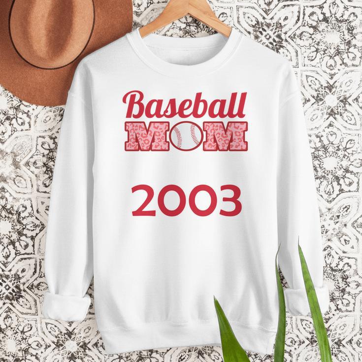 Baseball Mom Since 2003 Women Crewneck Sweatshirt Baseball Mom Since 2003 Women Crewneck Sweatshirt
