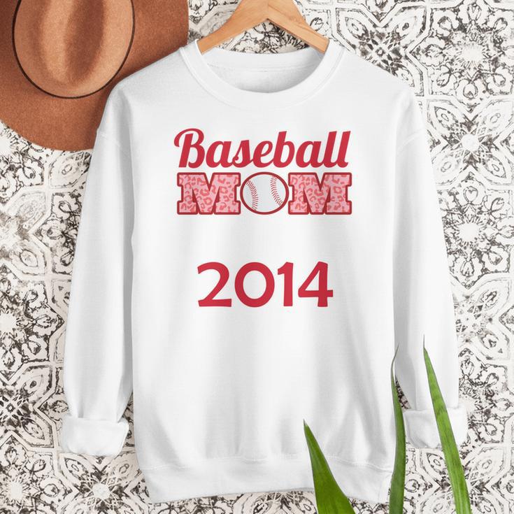 Baseball Mom Since 2014 Women Crewneck Sweatshirt Baseball Mom Since 2014 Women Crewneck Sweatshirt